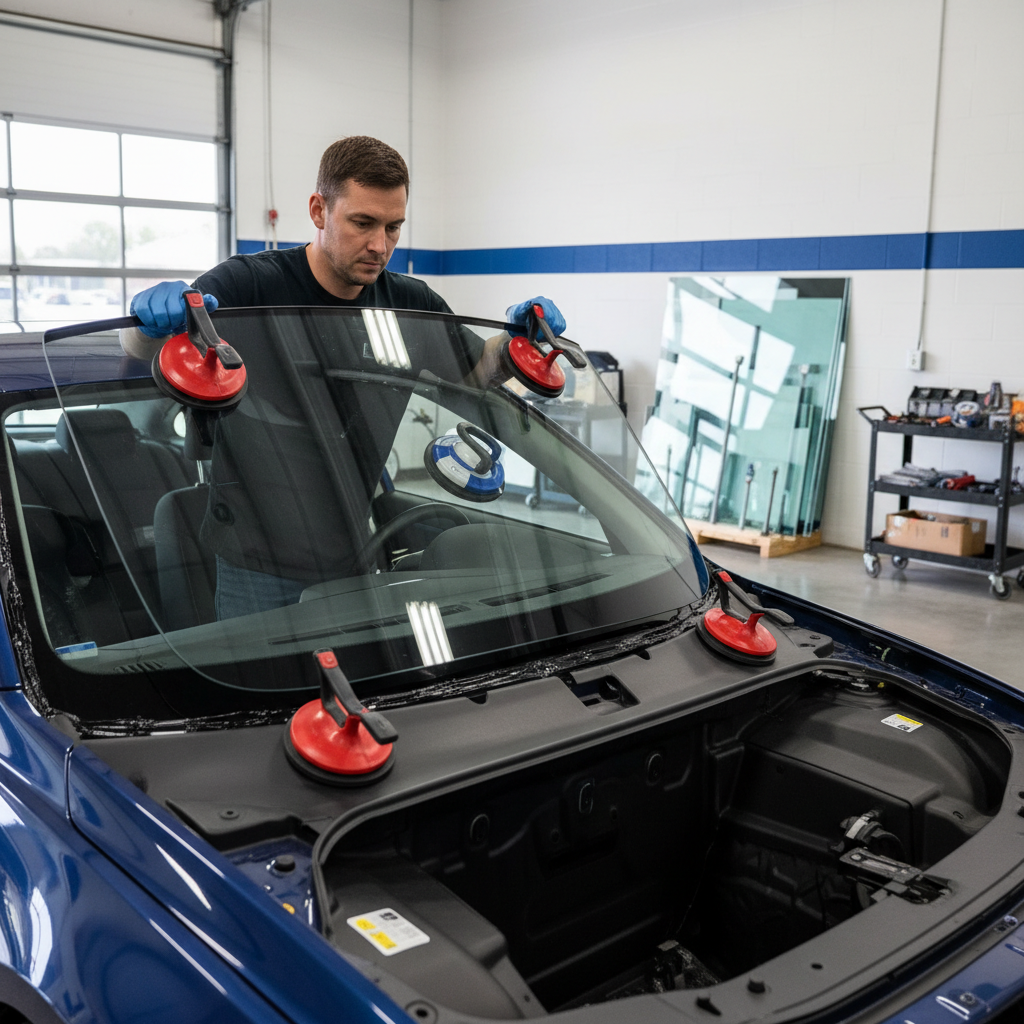 Windshield glass repair